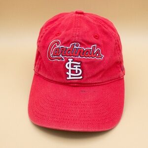 Nike Team Grey Label St. Louis Cardinals Red MLB Adjustable Cap Men's Size OSFM